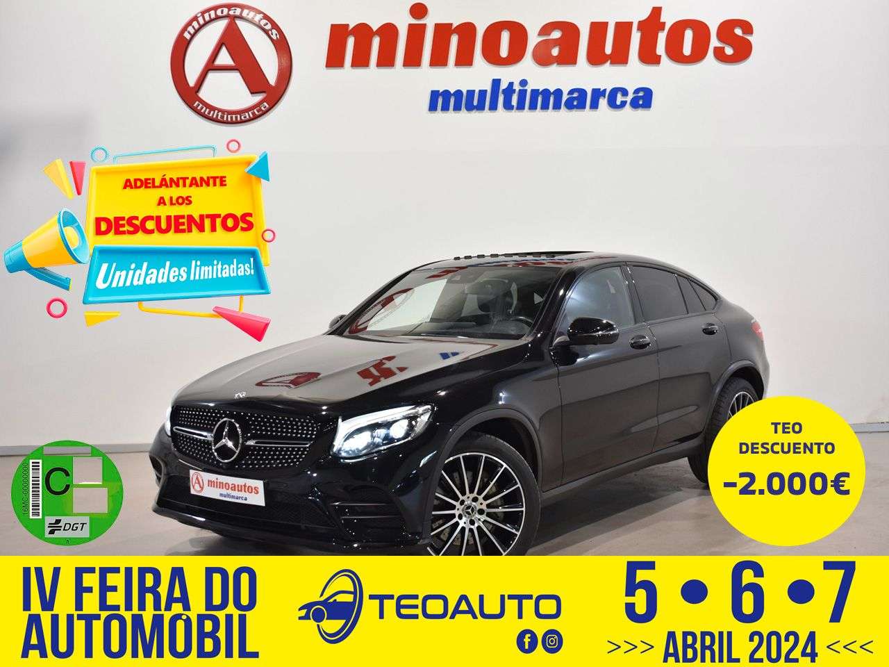 MERCEDES-BENZ GLC COUP� en Minoautos
