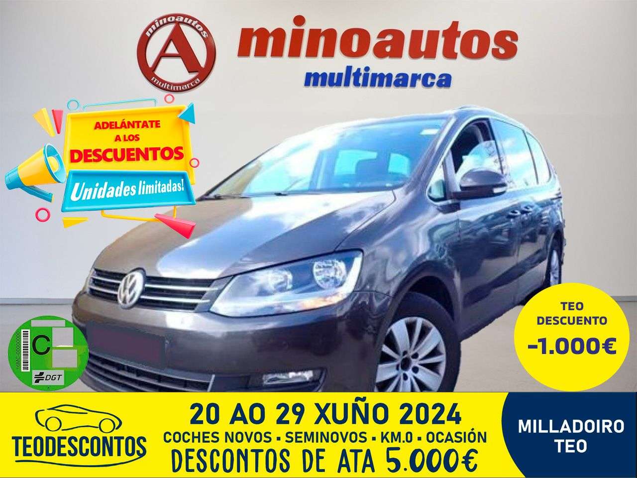 VW SHARAN en Minoautos