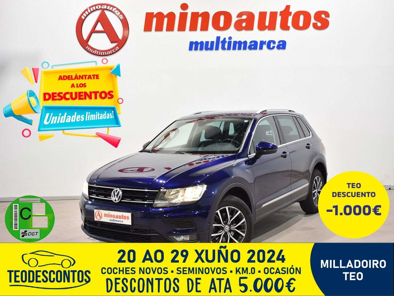 VW TIGUAN en Minoautos