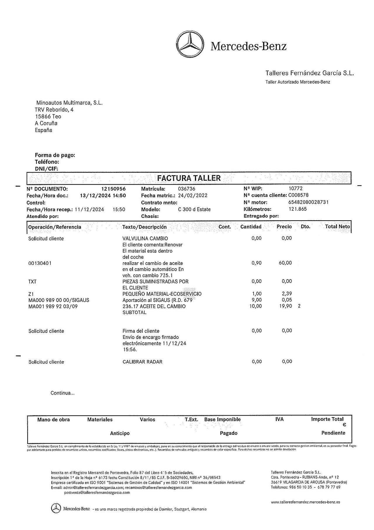 MERCEDES-BENZ CLASE C en Minoautos