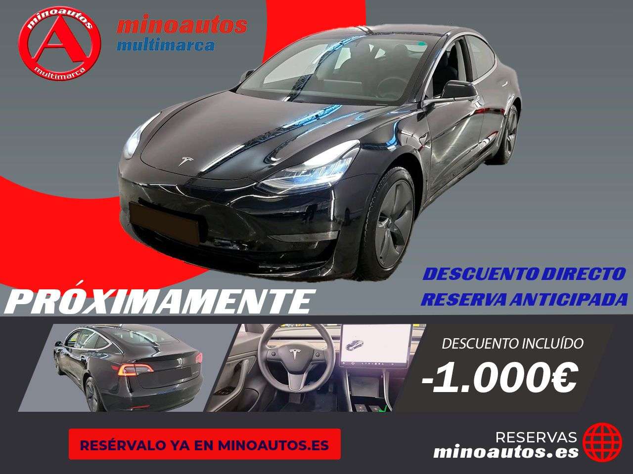 TESLA MODEL 3 en Minoautos