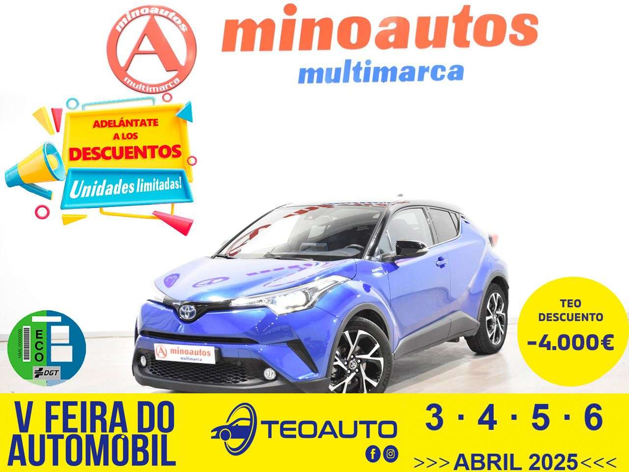 TOYOTA C-HR en Minoautos