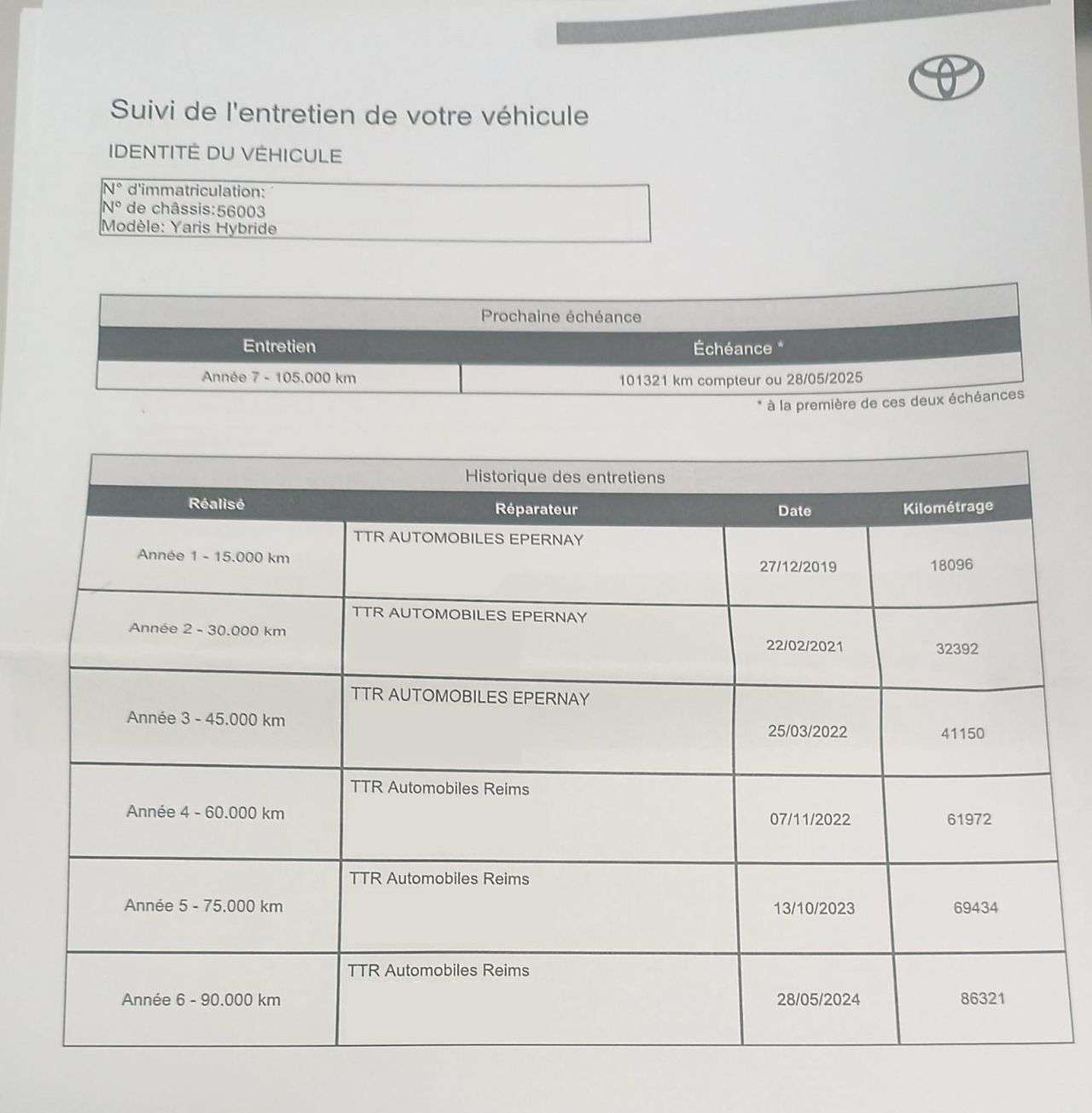 TOYOTA YARIS en Minoautos