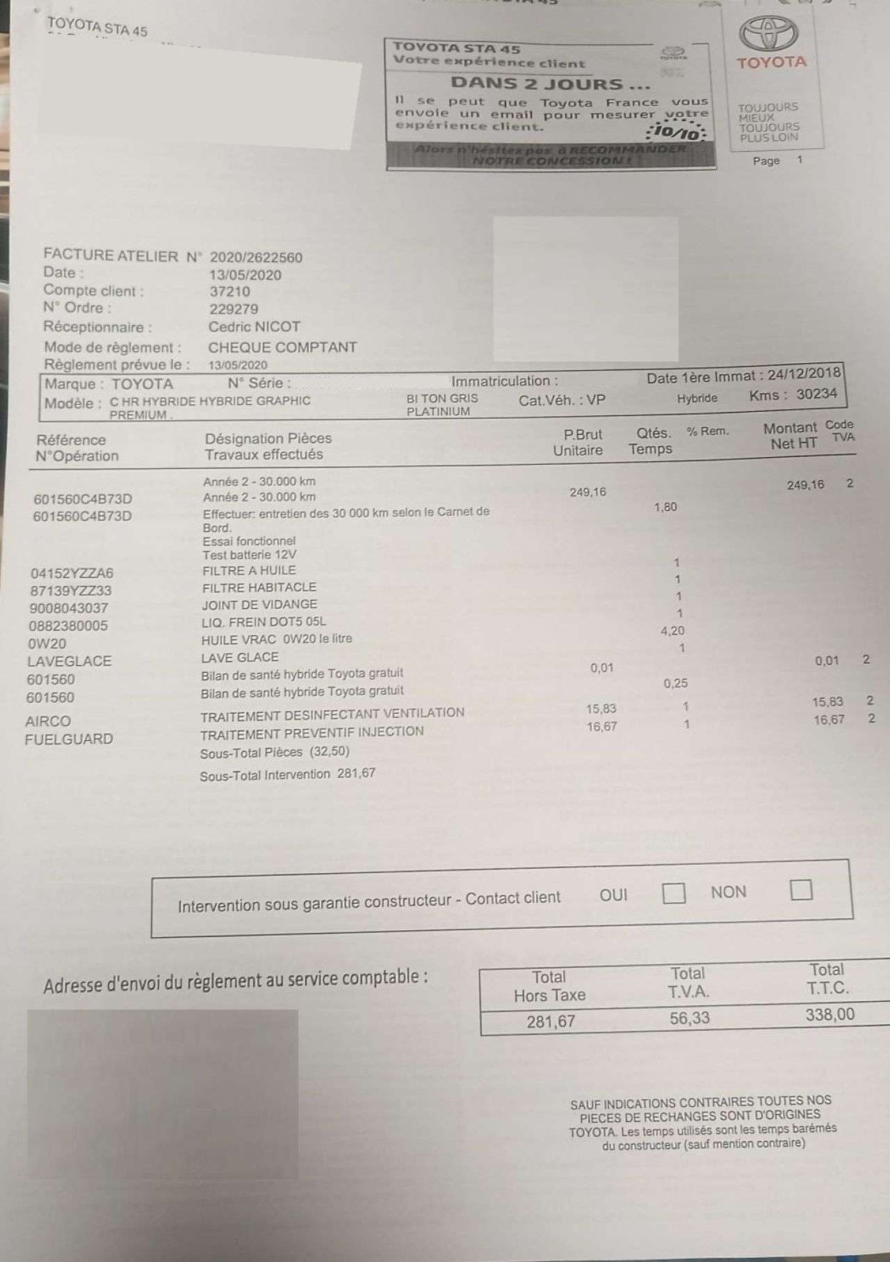 TOYOTA C-HR en Minoautos