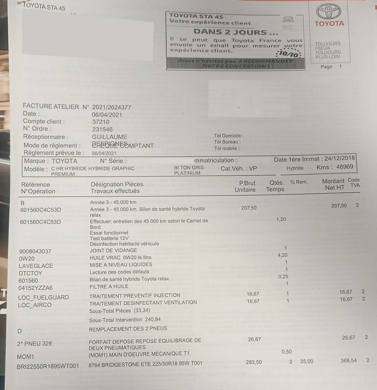 TOYOTA C-HR en Minoautos