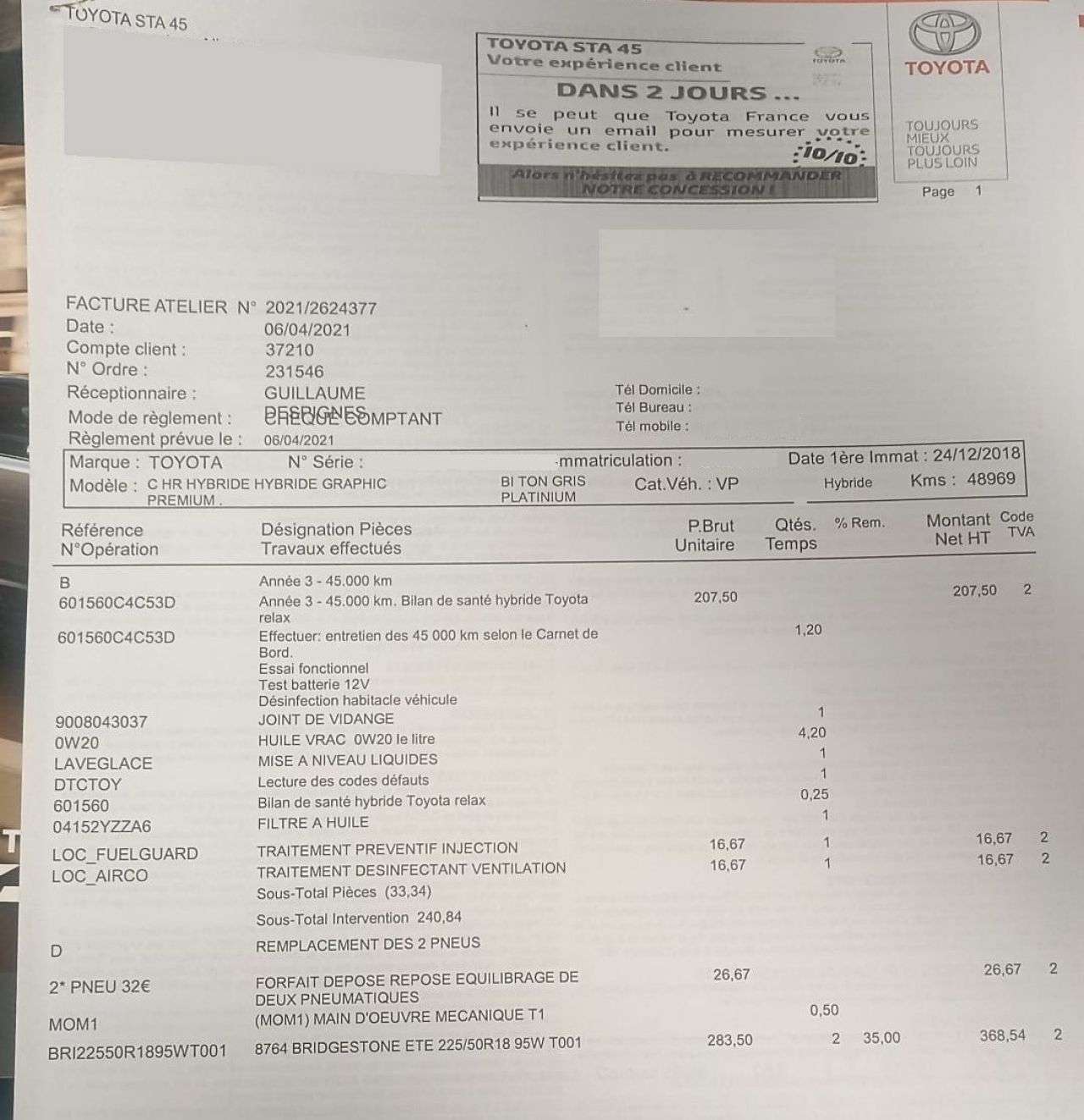 TOYOTA C-HR en Minoautos