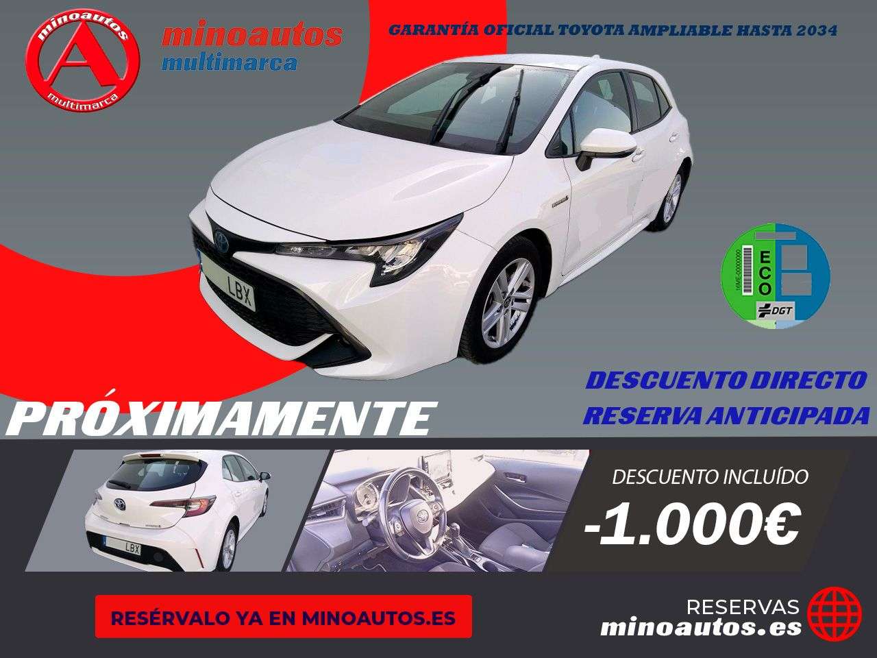 TOYOTA COROLLA en Minoautos