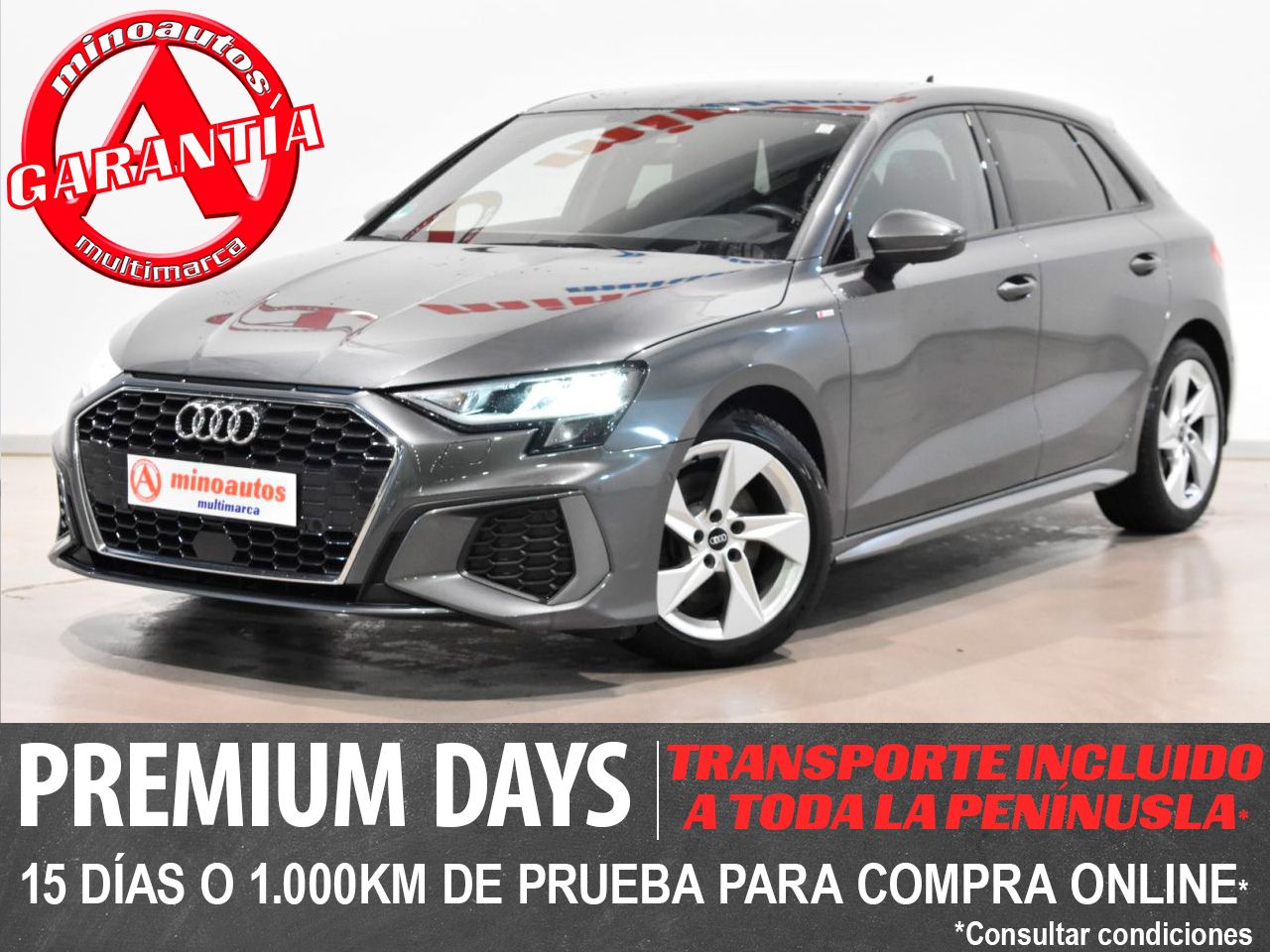AUDI A3 SPORTBACK en Minoautos