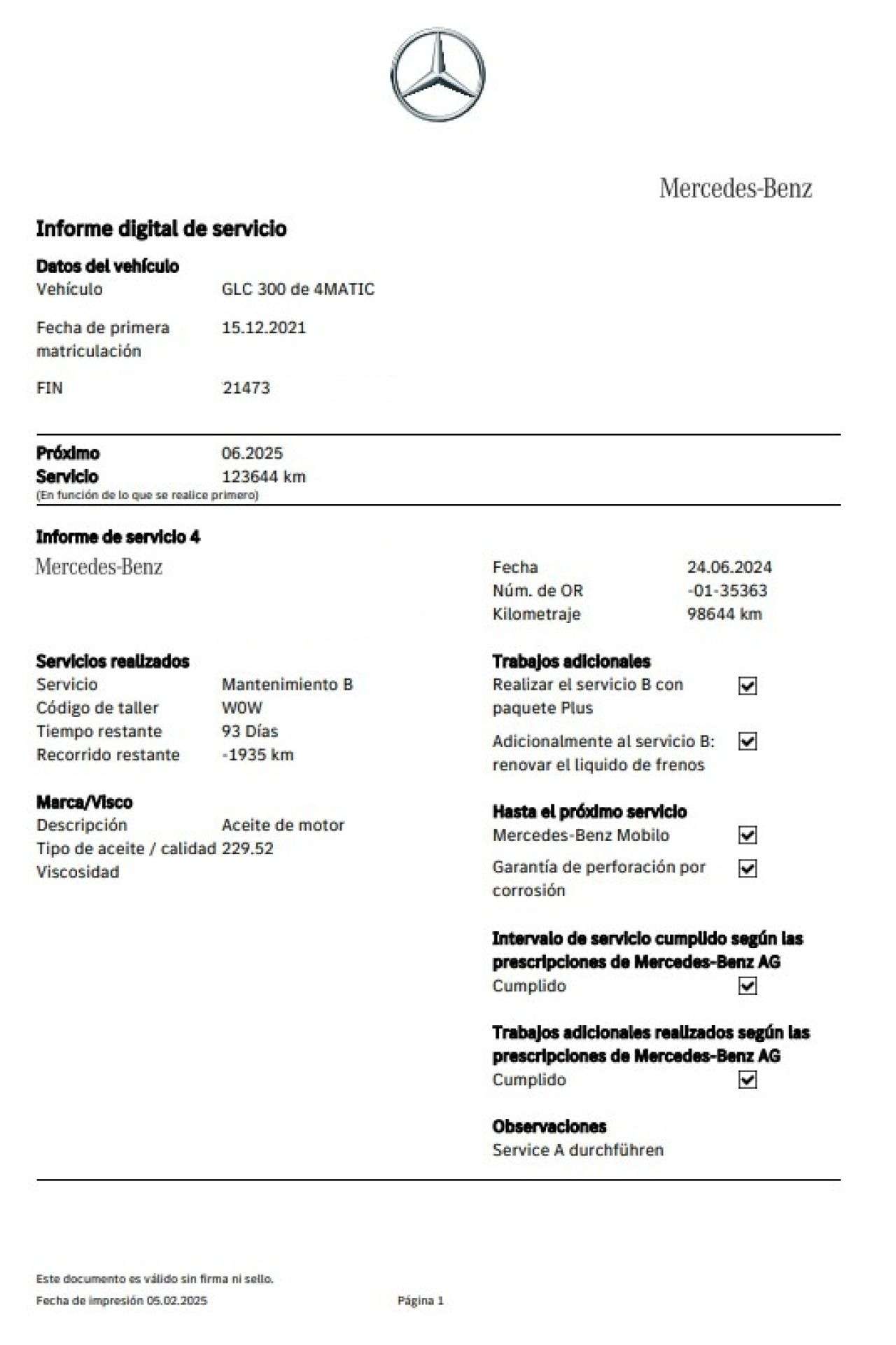 MERCEDES-BENZ CLASE GLC en Minoautos