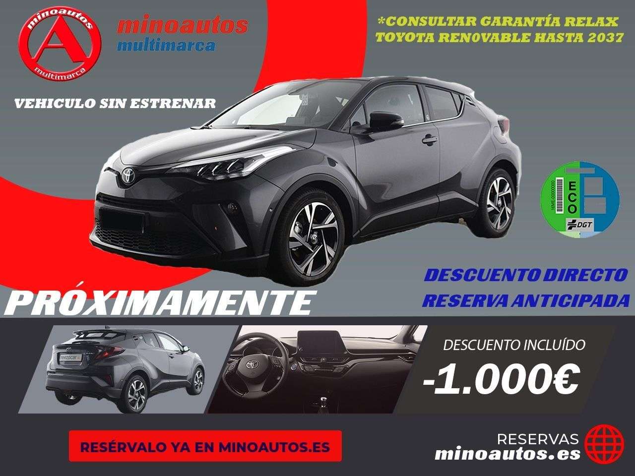 TOYOTA C-HR en Minoautos