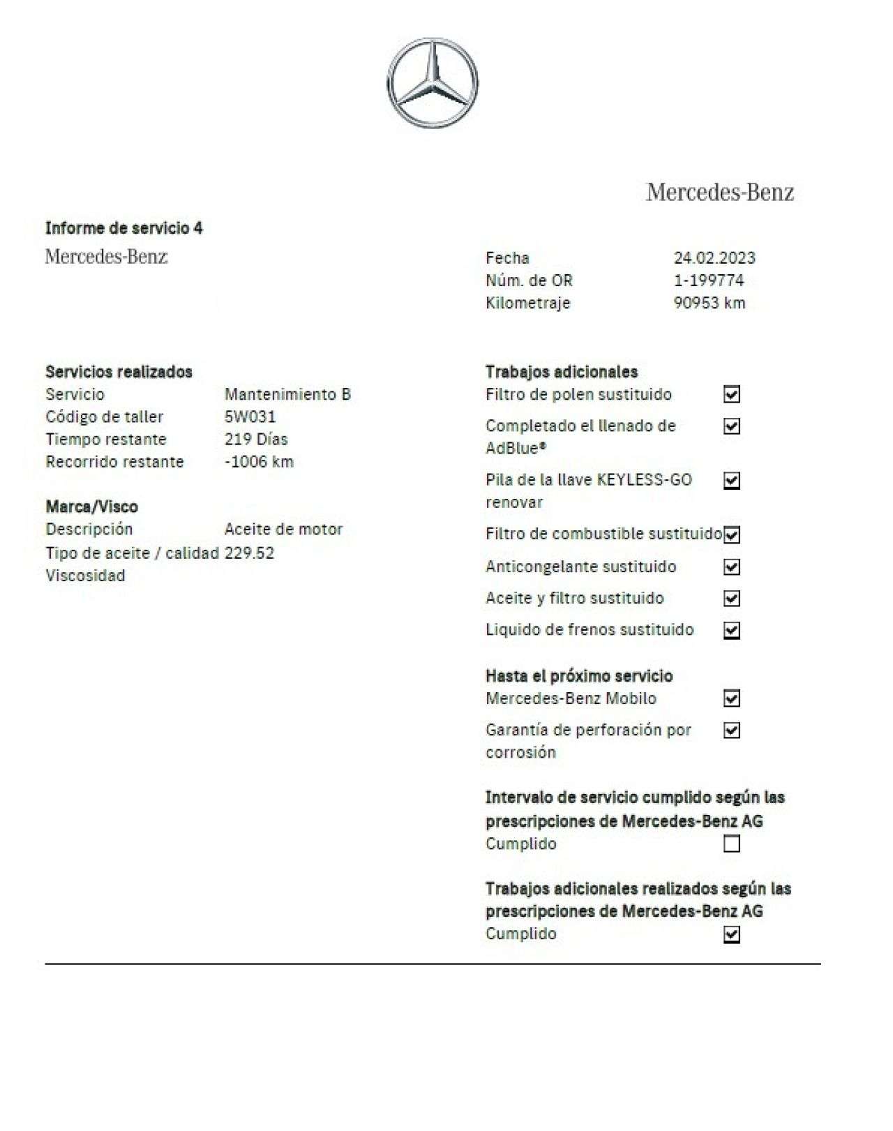 MERCEDES-BENZ CLASE GLC en Minoautos