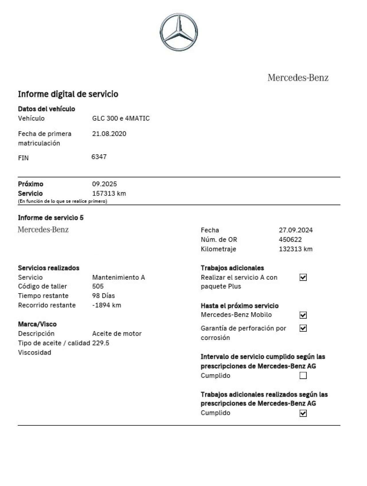 MERCEDES-BENZ CLASE GLC en Minoautos