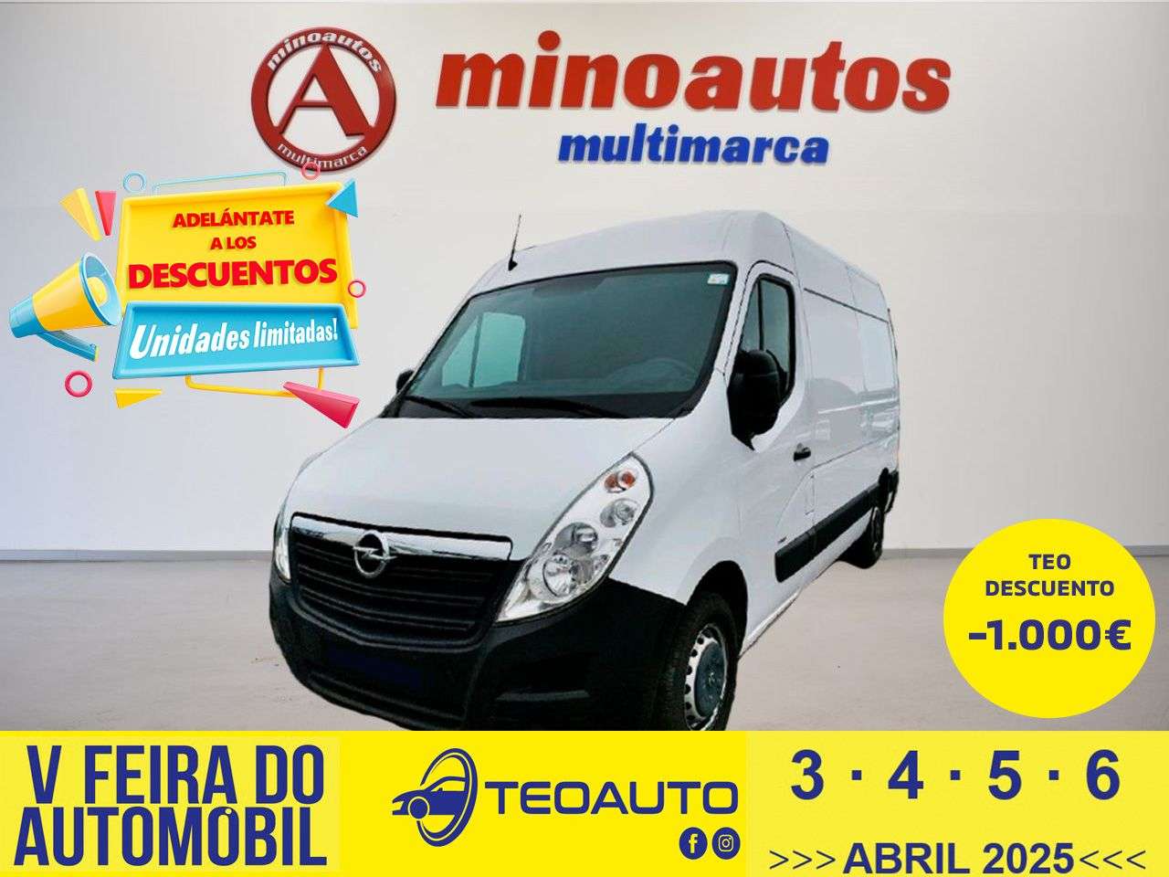 OPEL MOVANO en Minoautos