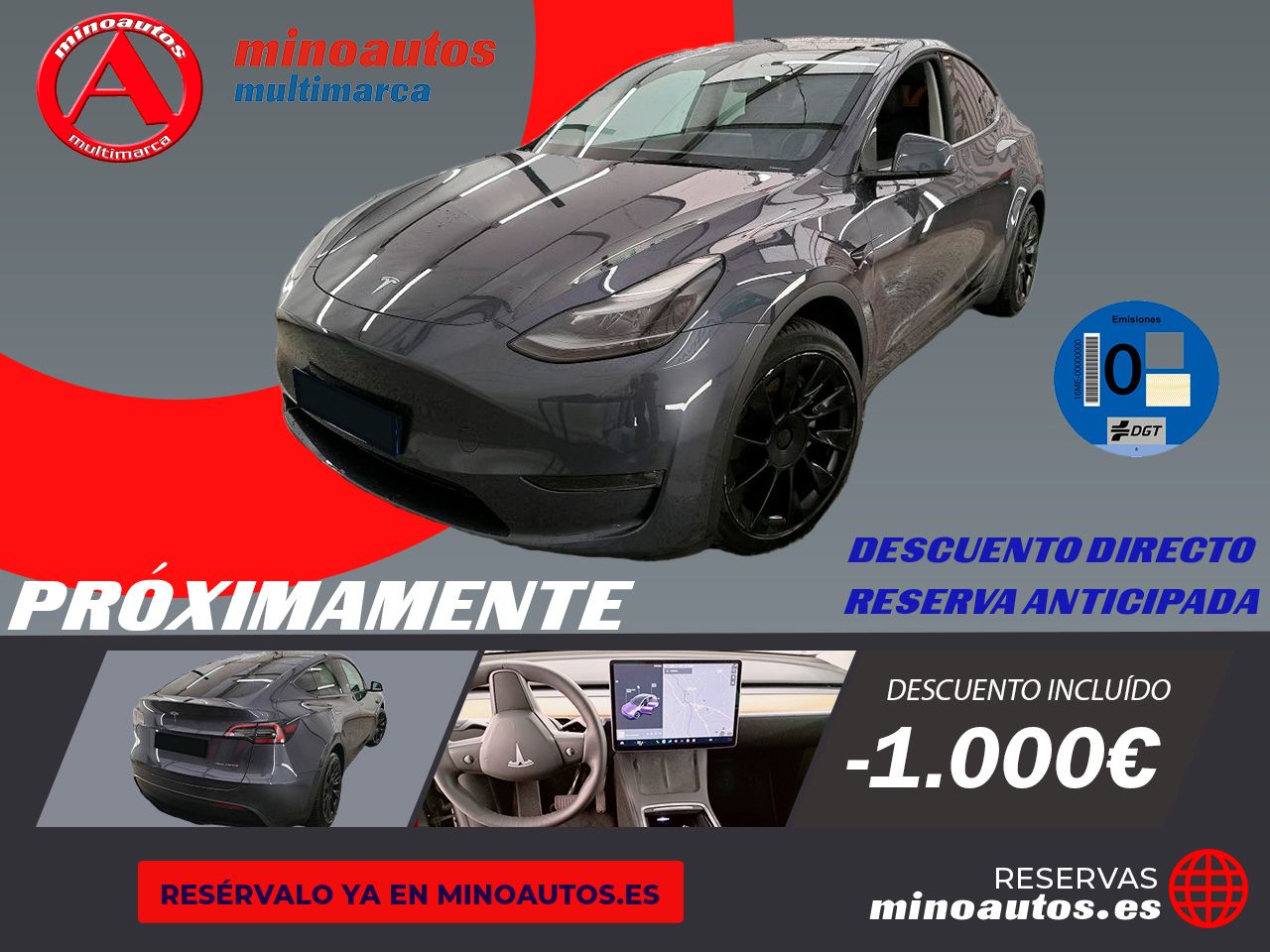 TESLA MODEL Y en Minoautos