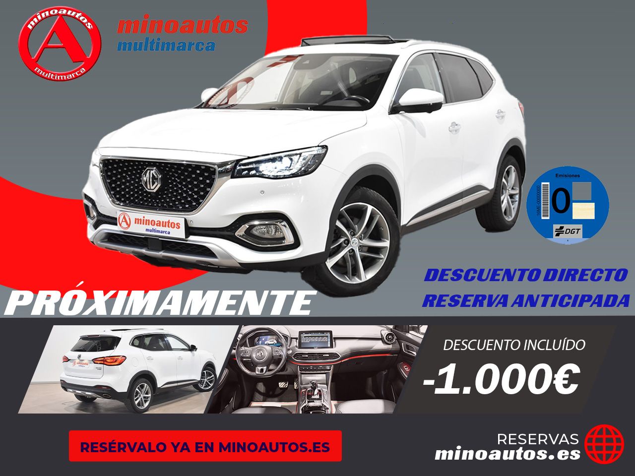 MG EHS en Minoautos