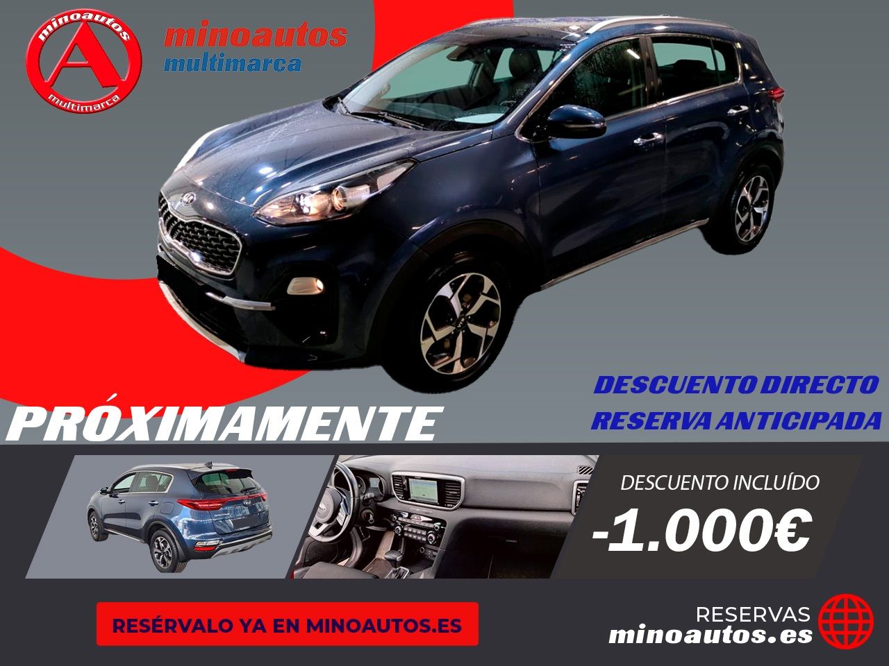 KIA SPORTAGE en Minoautos