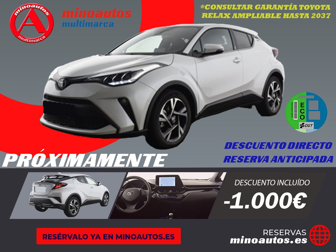 TOYOTA C-HR en Minoautos
