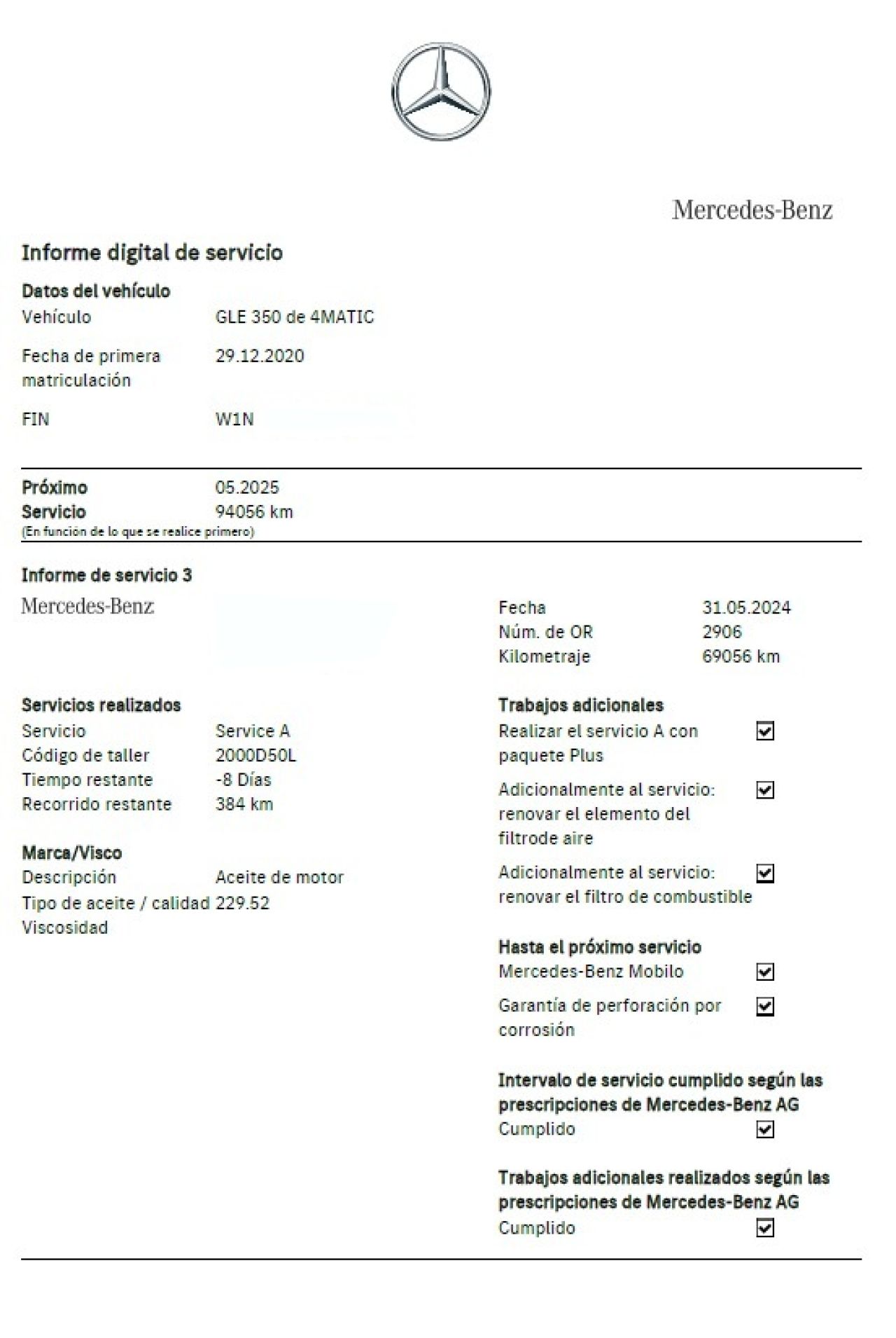 MERCEDES-BENZ GLE COUP en Minoautos