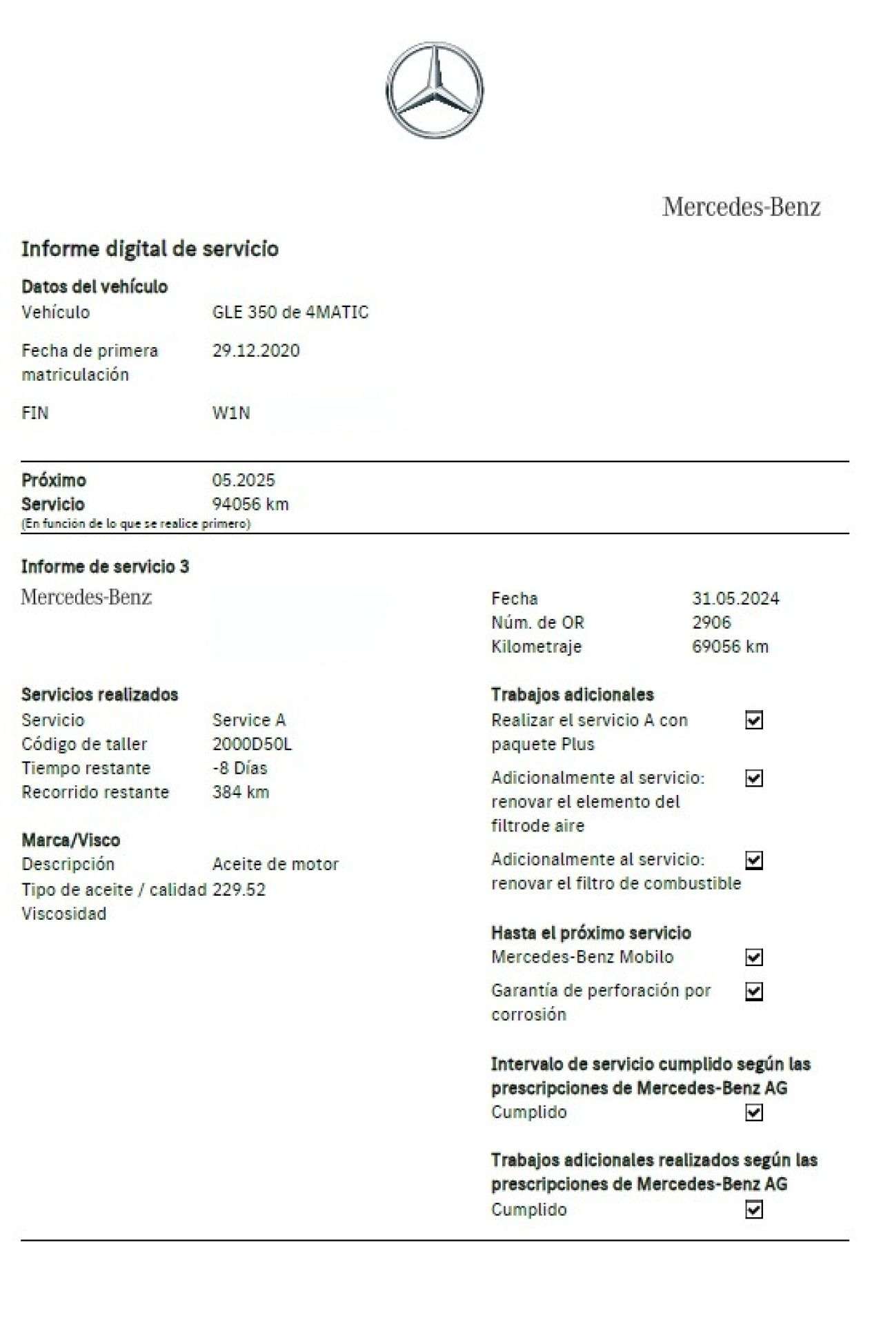 MERCEDES-BENZ GLE COUPÉ en Minoautos