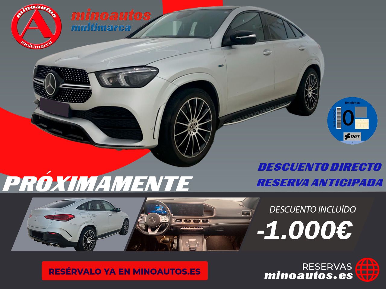 MERCEDES-BENZ GLE COUP en Minoautos