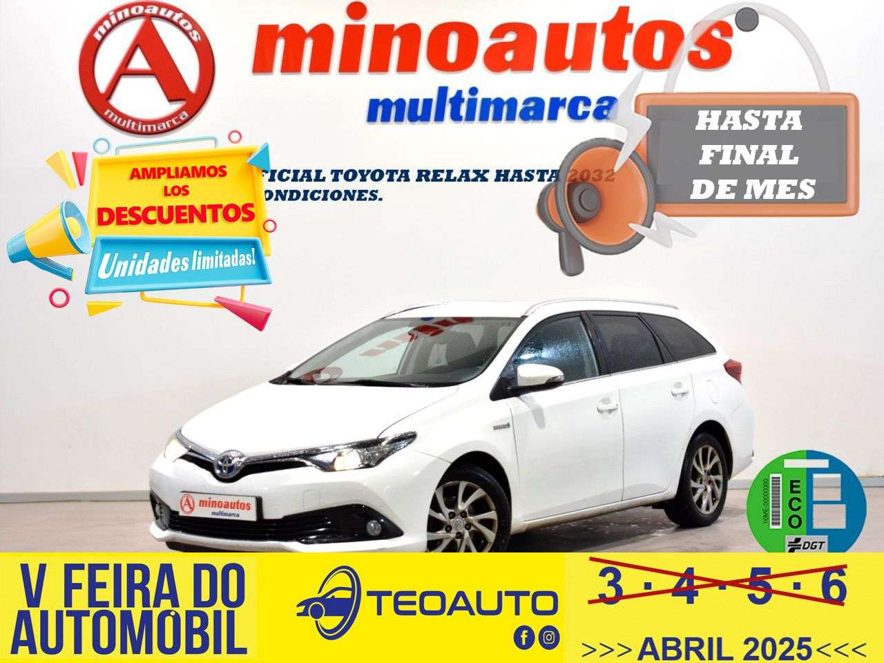 TOYOTA AURIS TOURING SPORTS en Minoautos