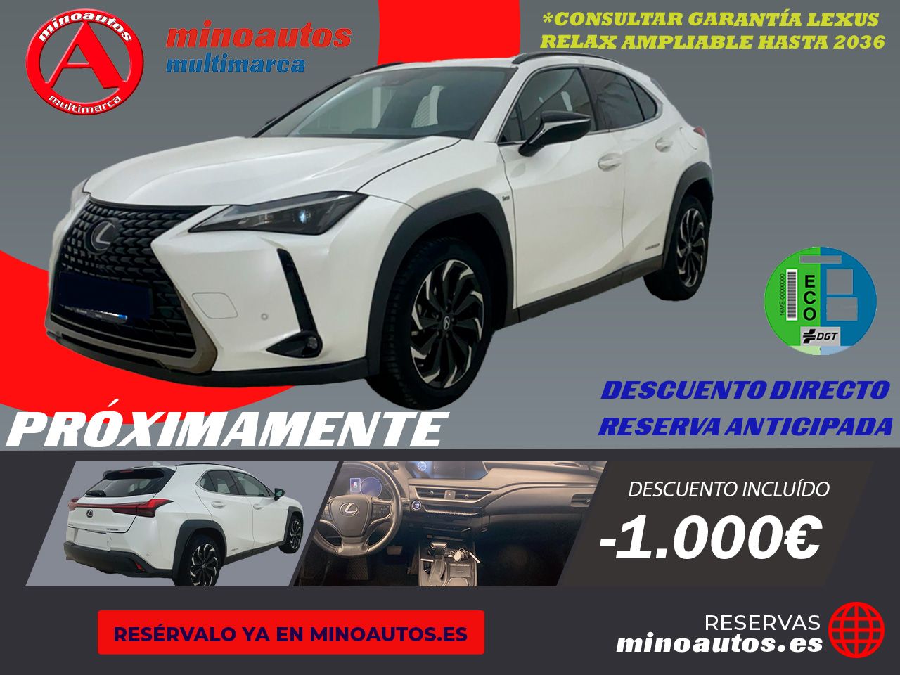 LEXUS UX en Minoautos