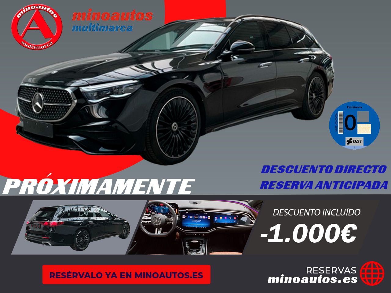 MERCEDES-BENZ CLASE E ESTATE en Minoautos