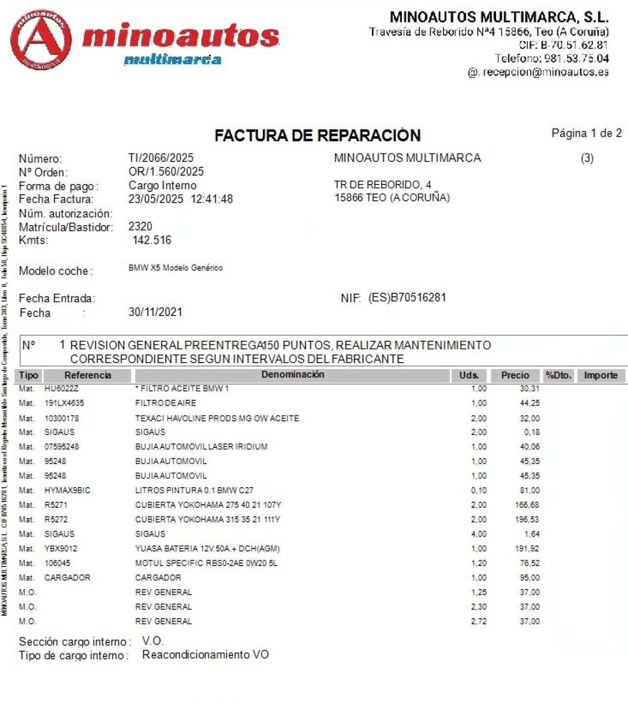 BMW X5 en Minoautos