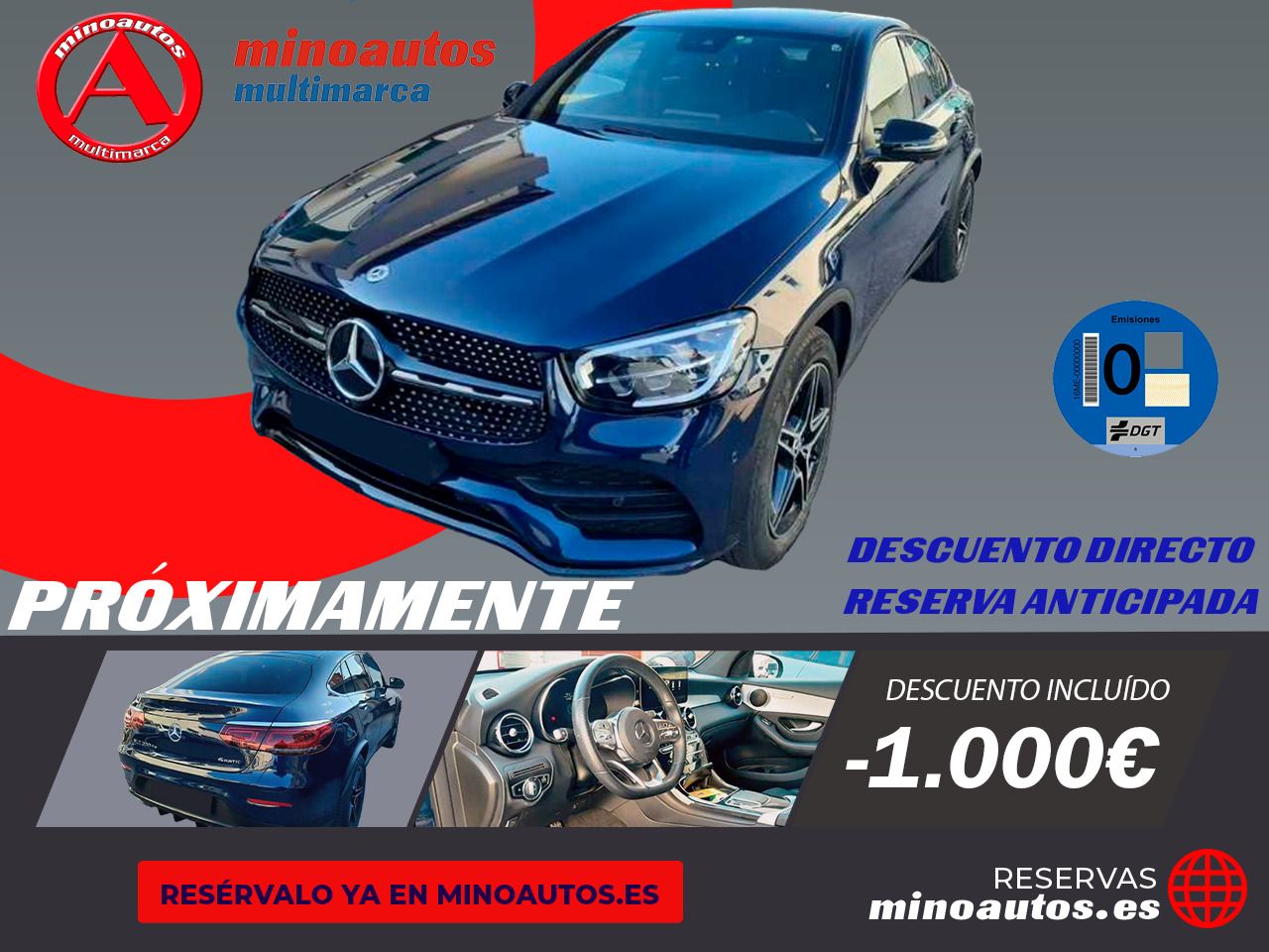 MERCEDES-BENZ GLC COUP en Minoautos