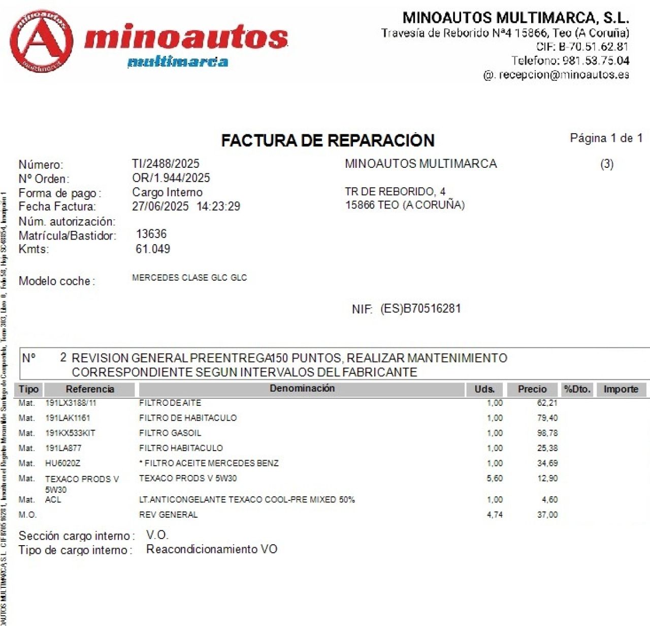 MERCEDES-BENZ GLC COUP en Minoautos