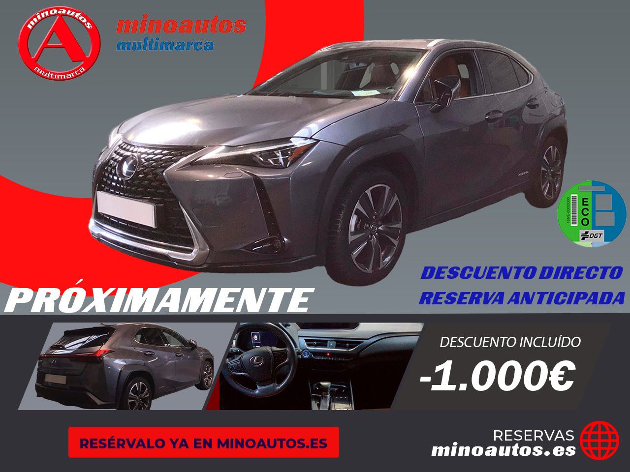 LEXUS UX en Minoautos