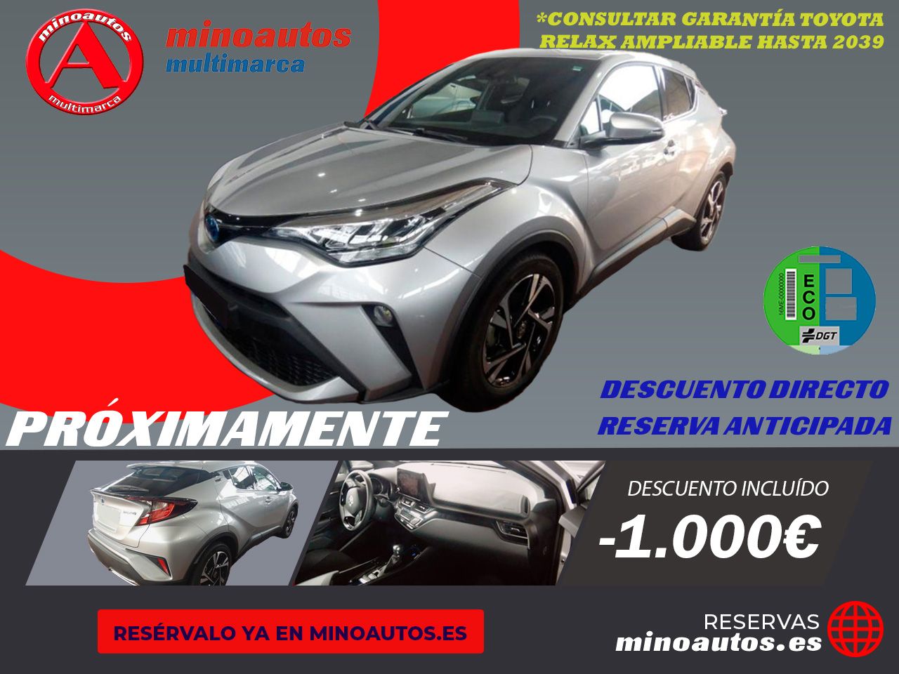 TOYOTA C-HR en Minoautos