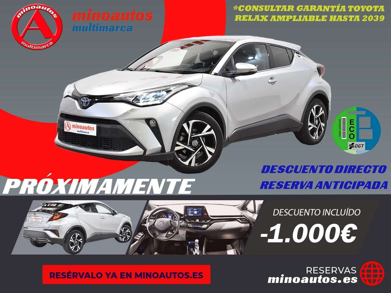 TOYOTA C-HR en Minoautos