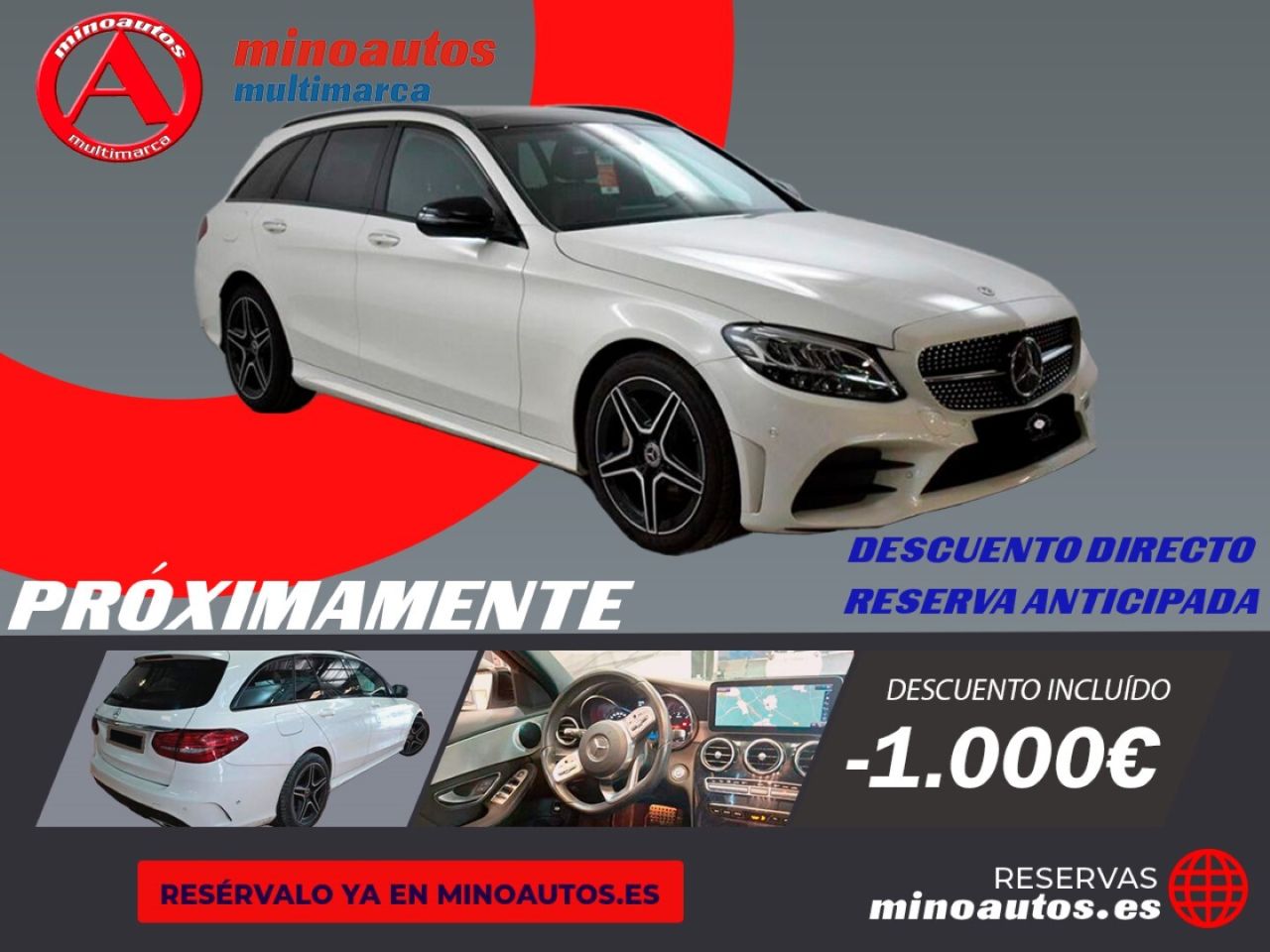 MERCEDES-BENZ CLASE C ESTATE en Minoautos