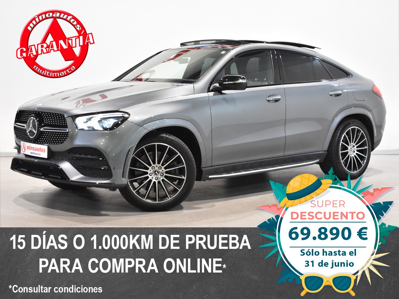 MERCEDES-BENZ GLE COUP en Minoautos