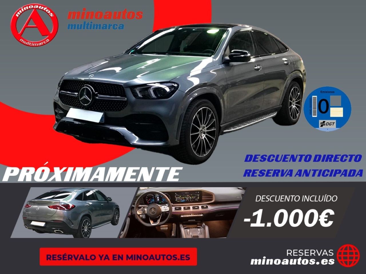 MERCEDES-BENZ GLE COUP en Minoautos