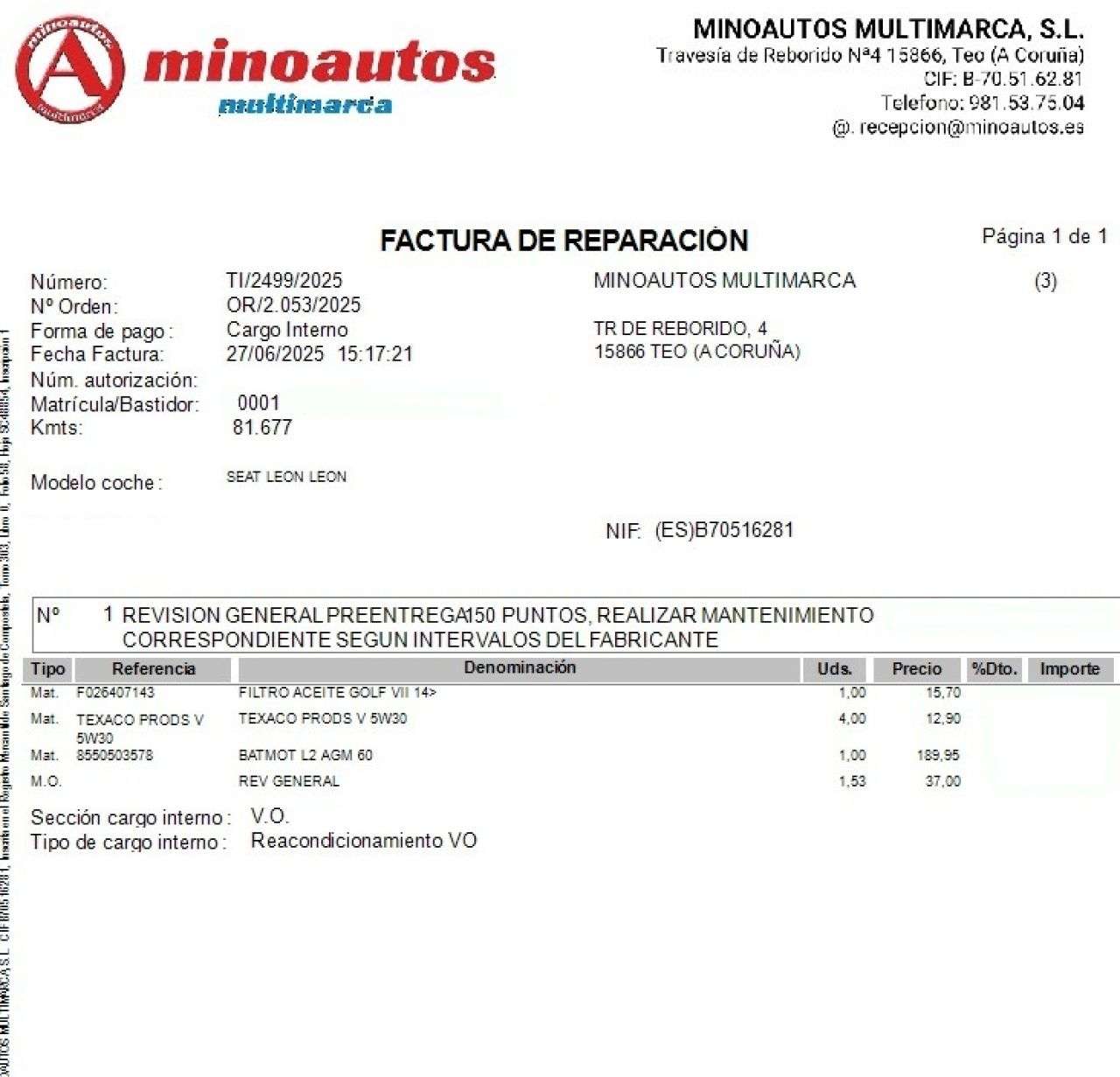 SEAT LEON ST en Minoautos