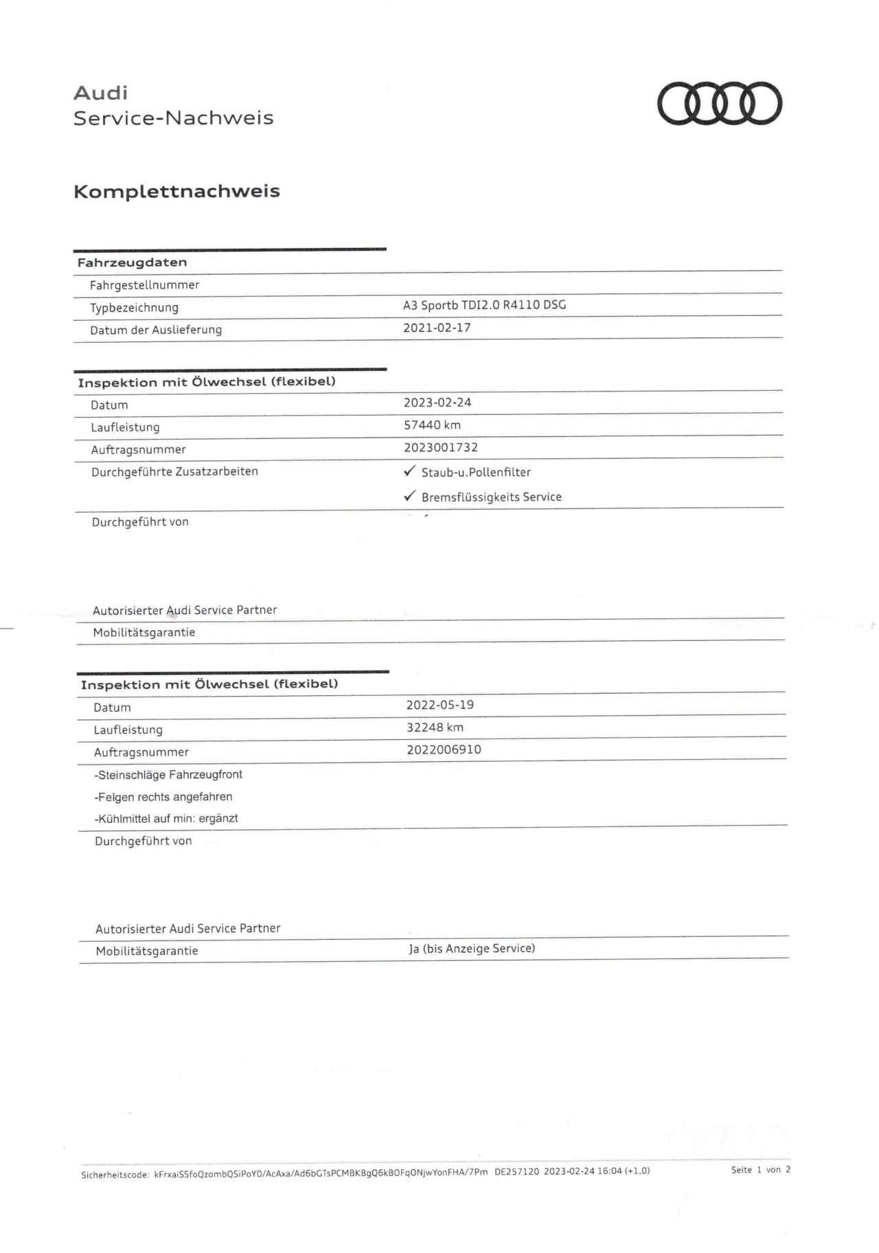 AUDI A3 SPORTBACK en Minoautos