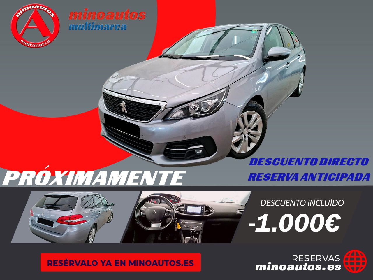 PEUGEOT 308 SW en Minoautos
