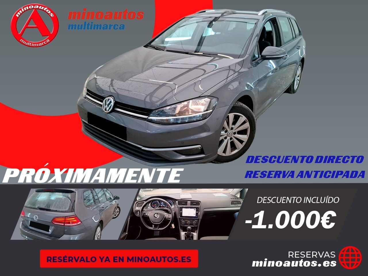 VW GOLF VARIANT en Minoautos