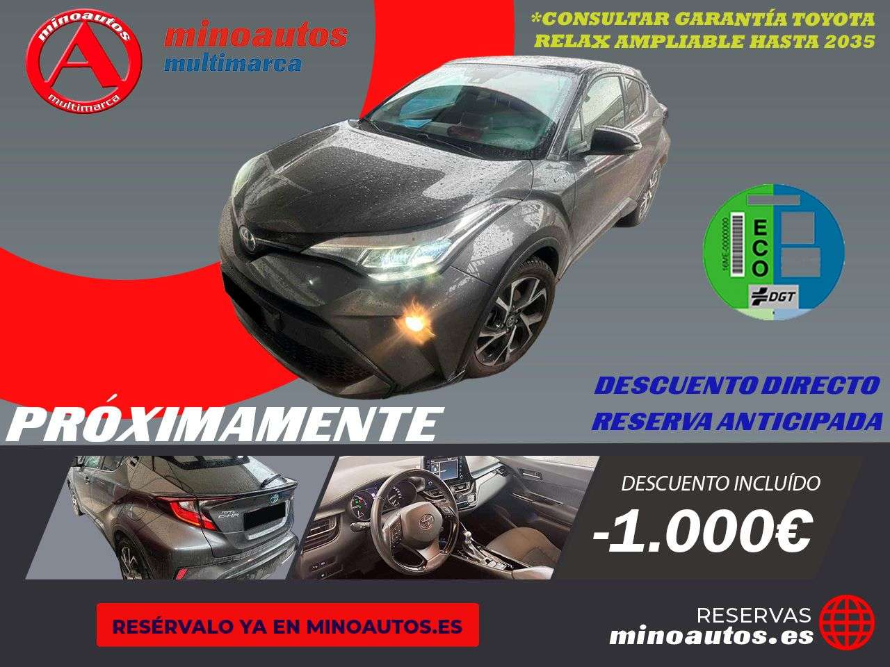 TOYOTA C-HR en Minoautos