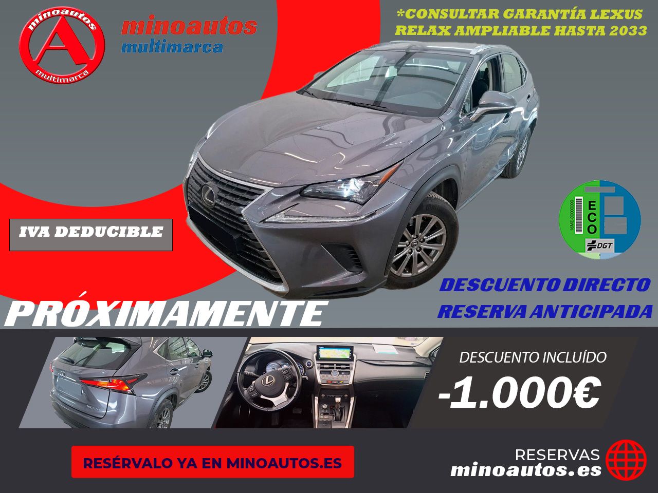 LEXUS NX en Minoautos