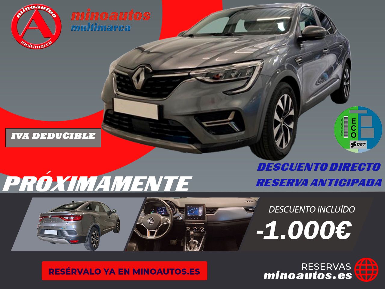 RENAULT ARKANA en Minoautos