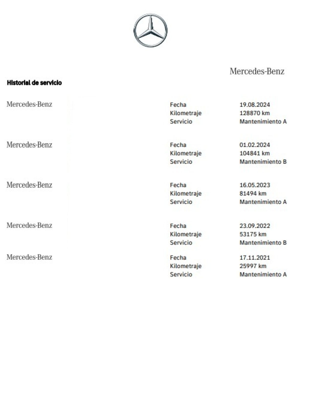 MERCEDES-BENZ CLASE E ESTATE en Minoautos