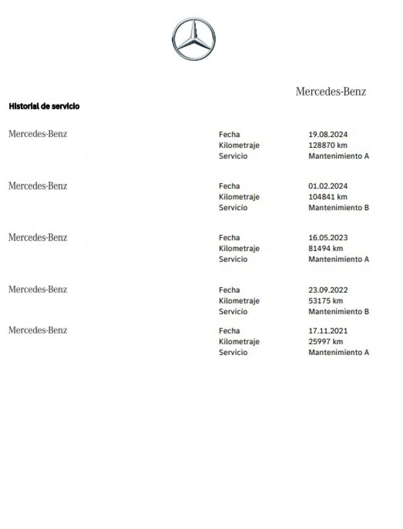 MERCEDES-BENZ CLASE E ESTATE en Minoautos