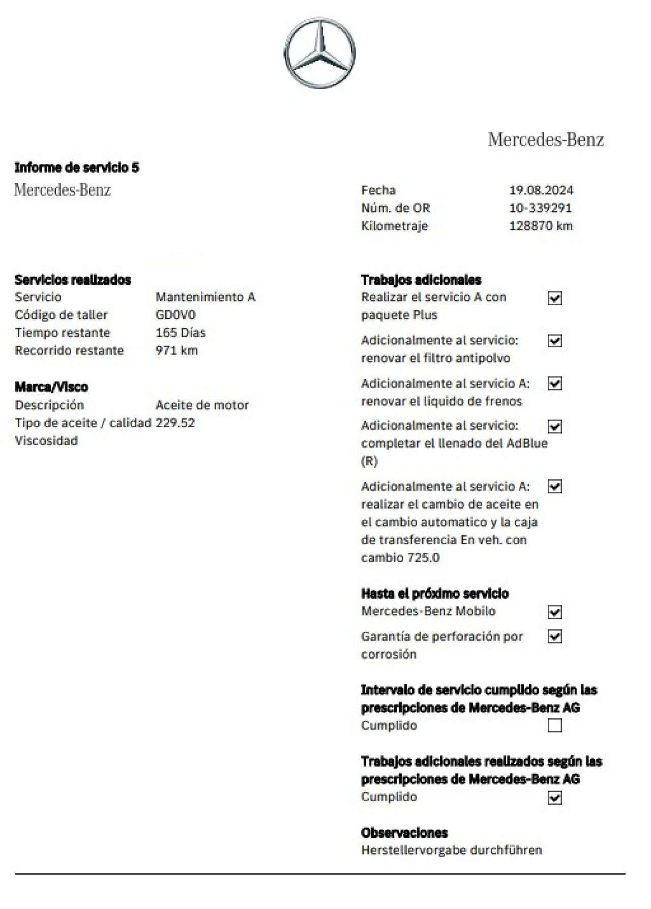 MERCEDES-BENZ CLASE E ESTATE en Minoautos