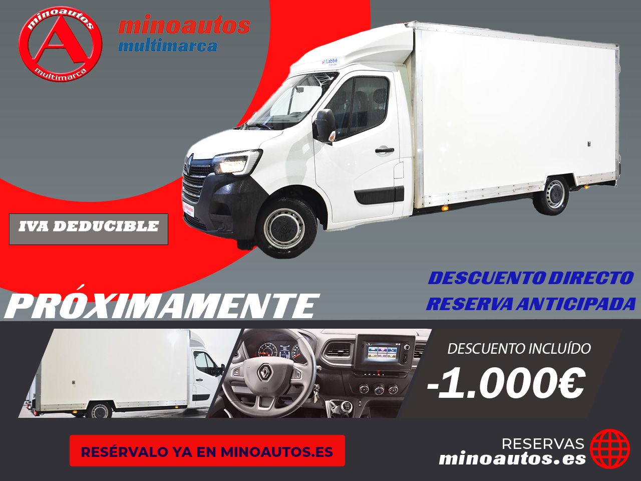 RENAULT MASTER en Minoautos