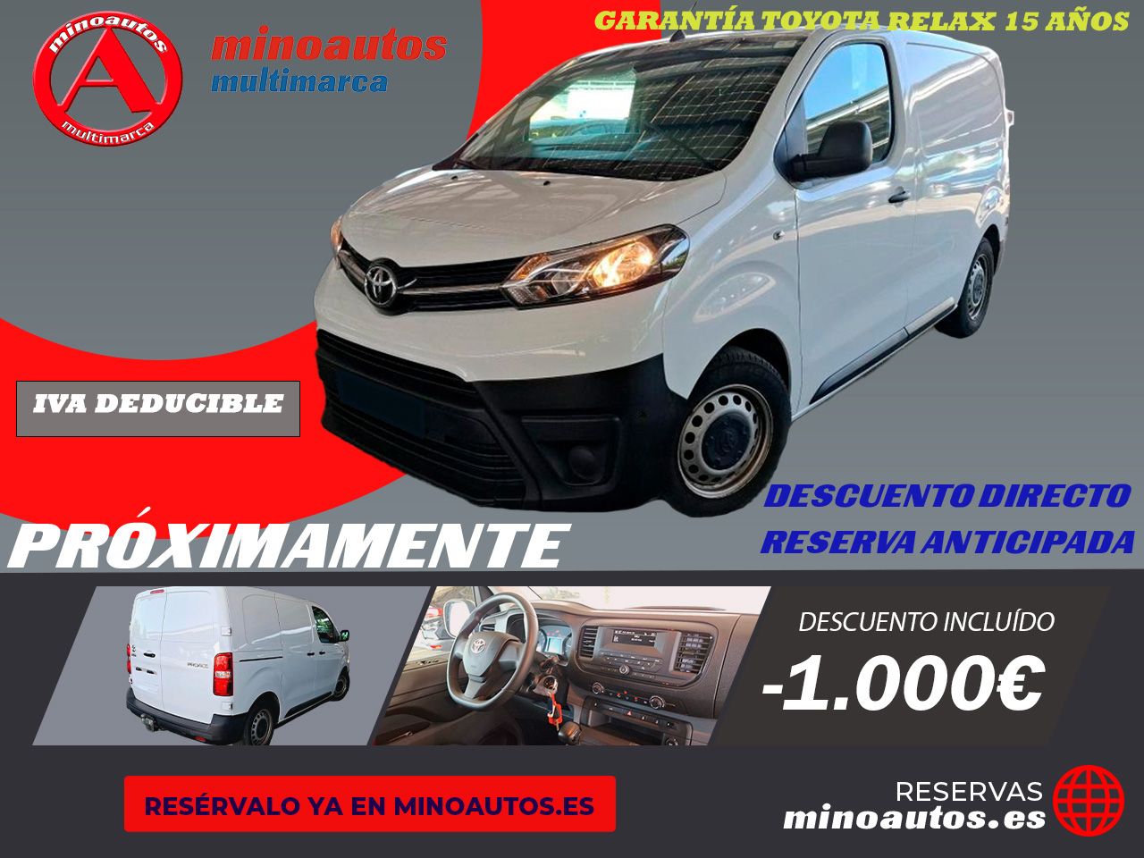 TOYOTA PROACE en Minoautos