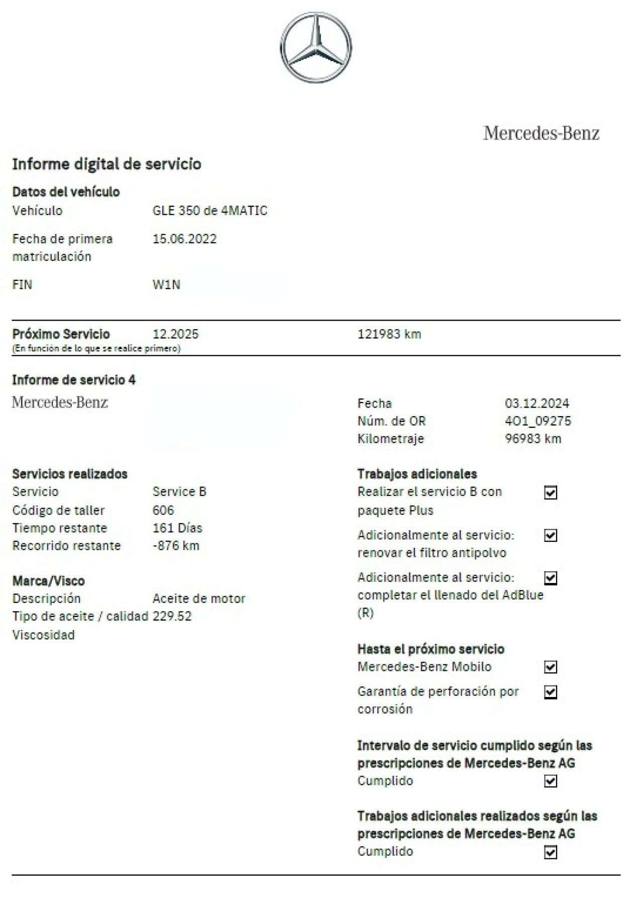 MERCEDES-BENZ GLE COUP� en Minoautos