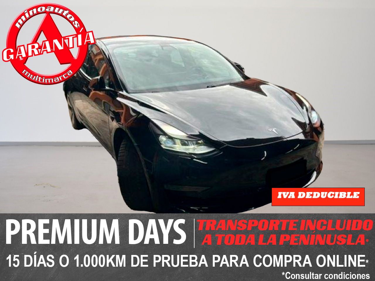 TESLA MODEL 3 en Minoautos